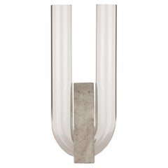 Vaso Edizione Terreni Della Liberazione Grigio-Affumicato di Coki Barbieri