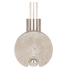 Grey-Smoked Cochlea Della Metamorfosi 2 Soils Edition Vase by Coki Barbieri