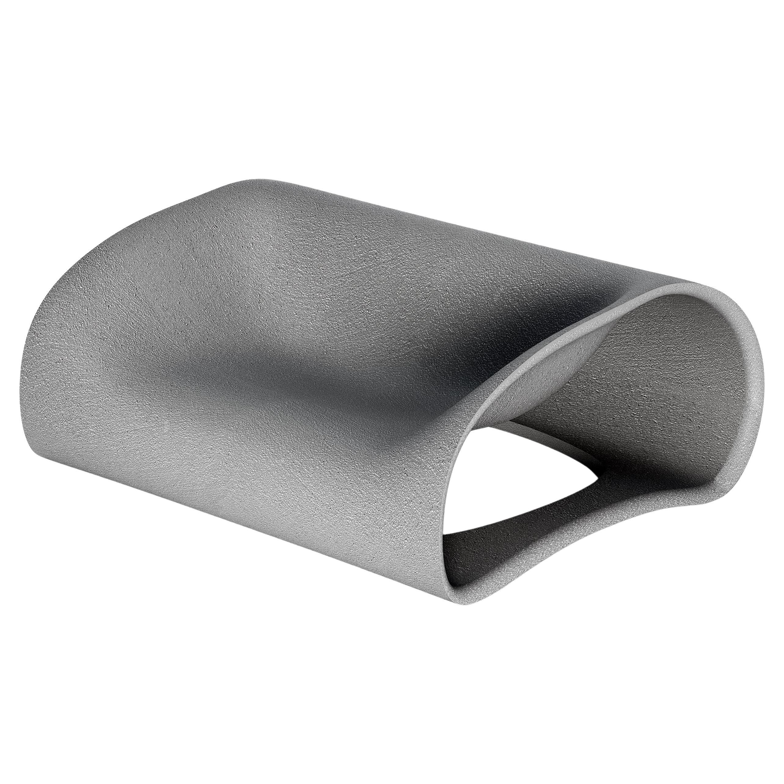 Grey Soft Pill Armchair by spHaus