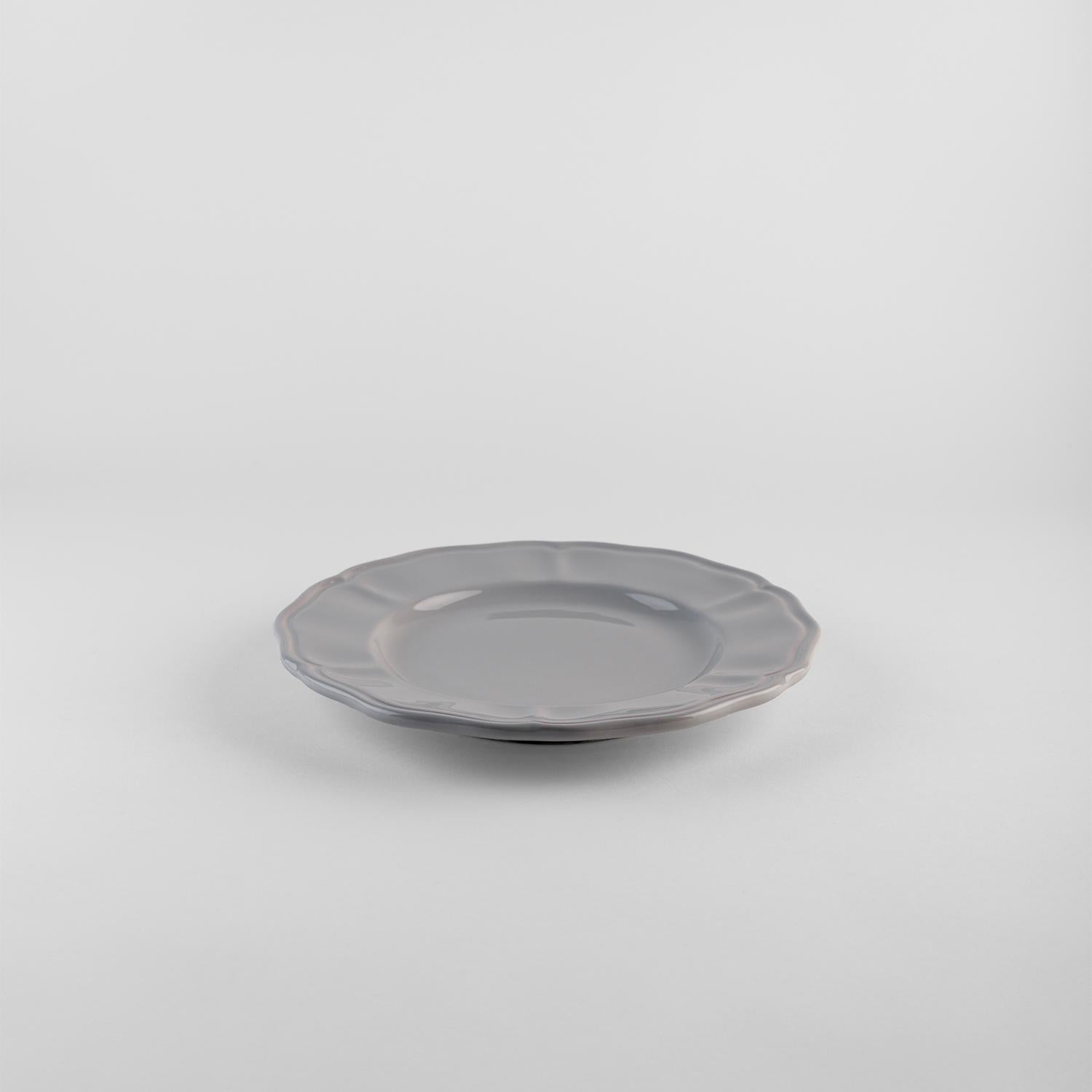 Los platos hondos grises sirven: Sopa, soporte, plato auxiliar para 4. Hecho a mano en Italia 2024 Italiano en venta
