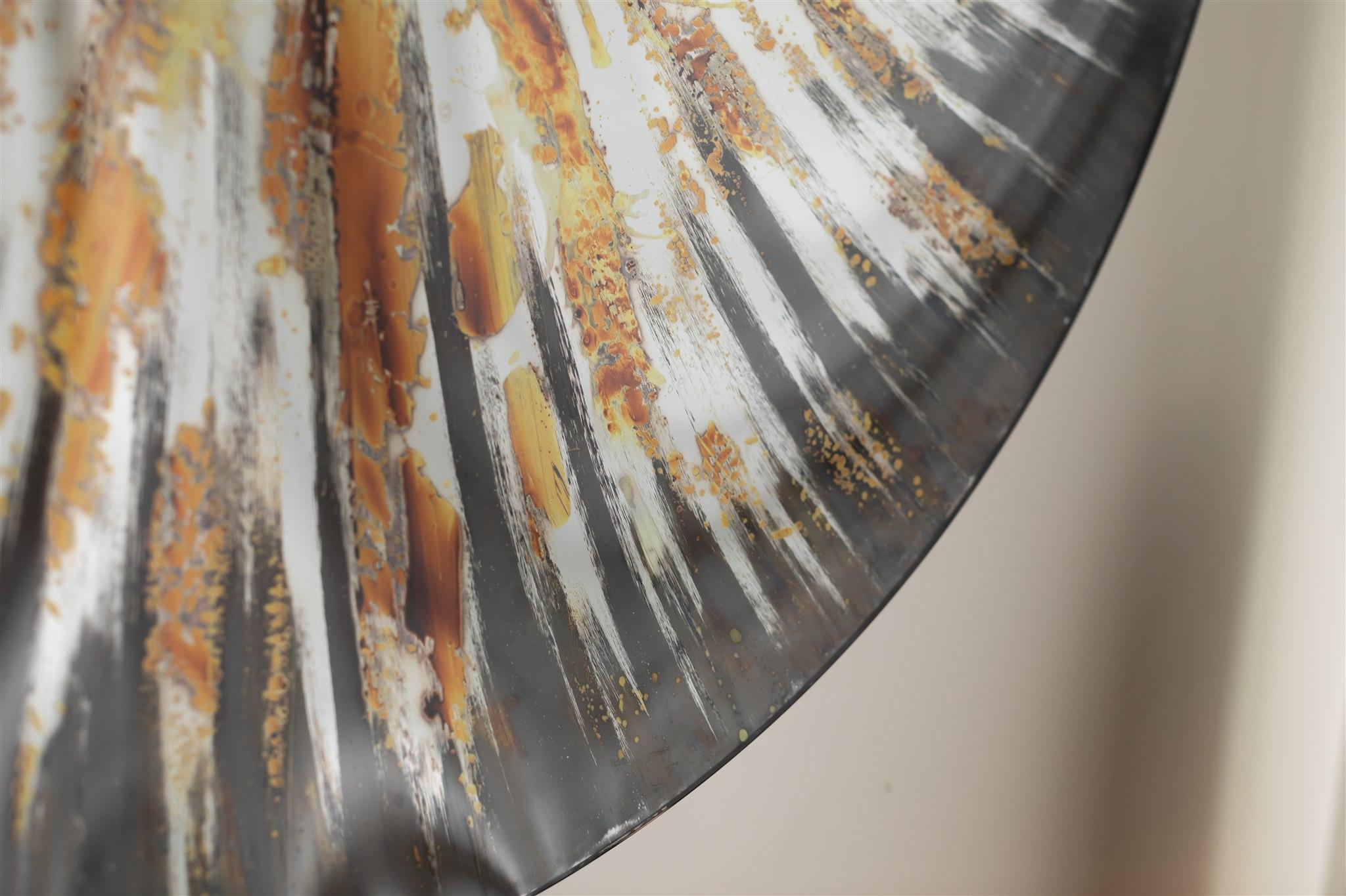 Specchio da parete Grey Star di OOM Contemporary Glass in vendita 4