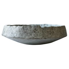 Grey Stoneware Pinakio Plate by Elena Vasilantonaki