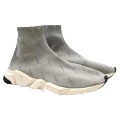 Grey reflective balenciaga outlet
