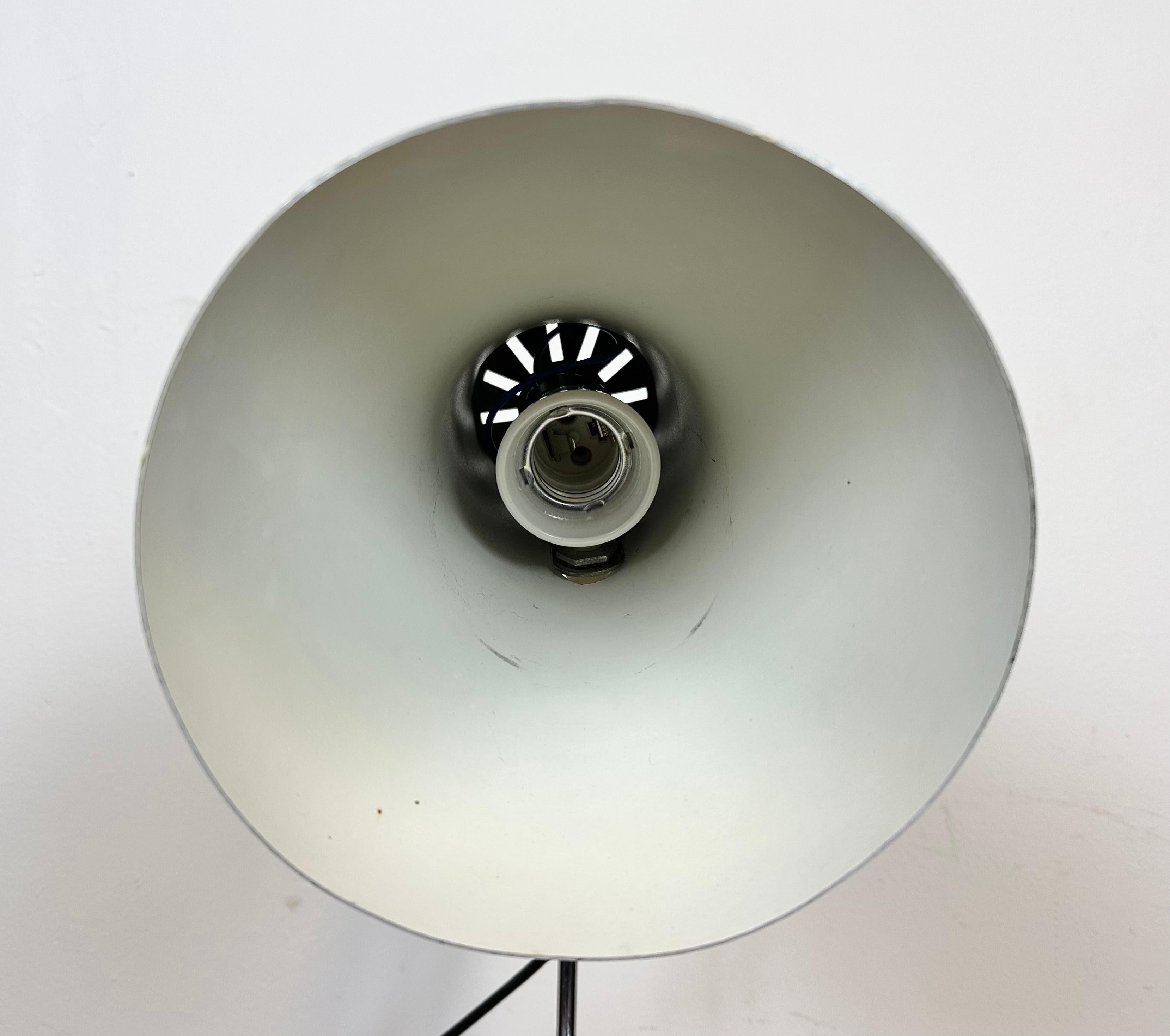 Grey Table Lamp by Josef Hurka for Napako, 1960s For Sale 4