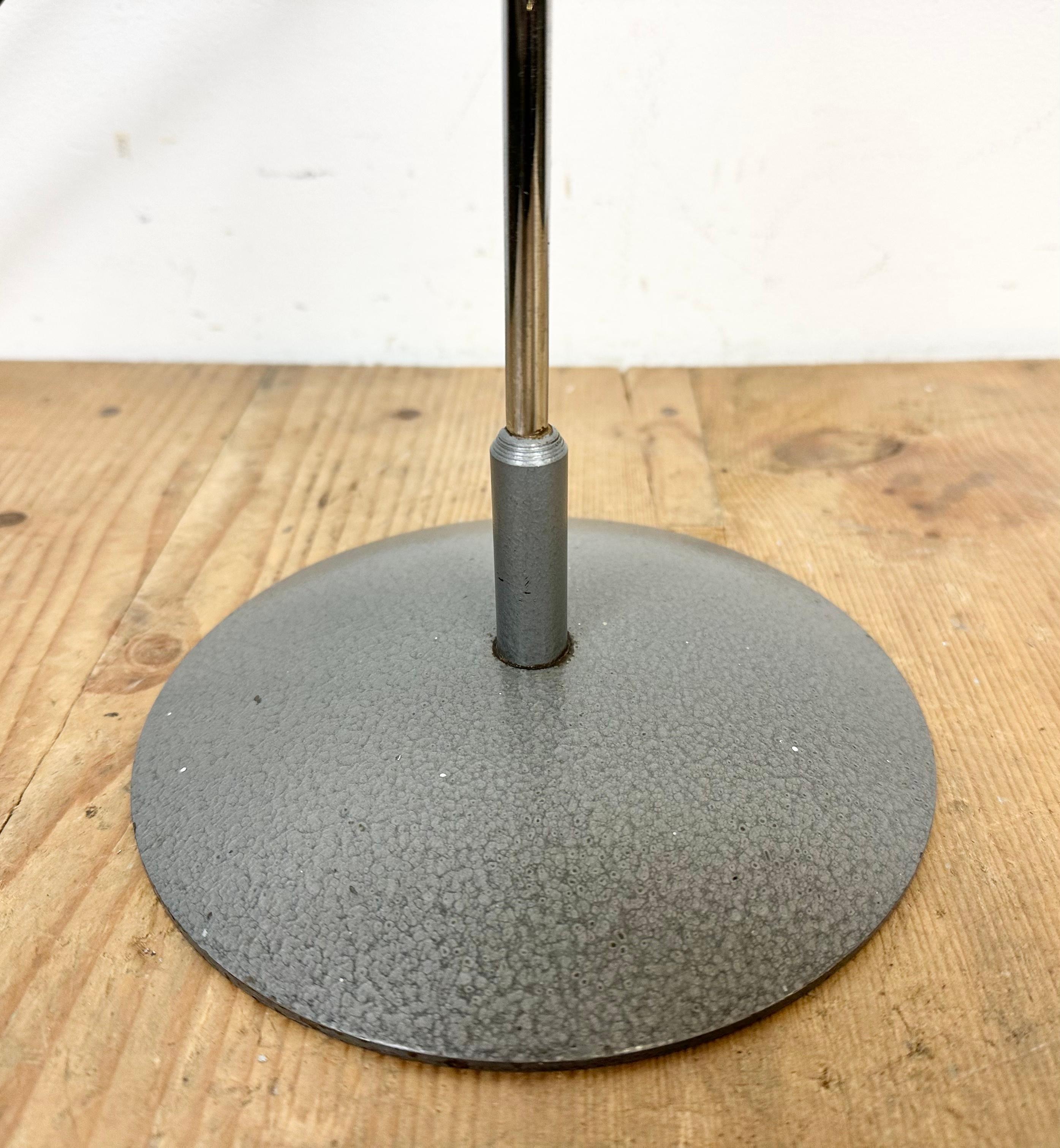 Grey Table Lamp by Josef Hurka for Napako, 1960s For Sale 5