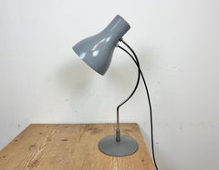 Graue Tischlampe von Josef Hurka für Napako, 1960er Jahre