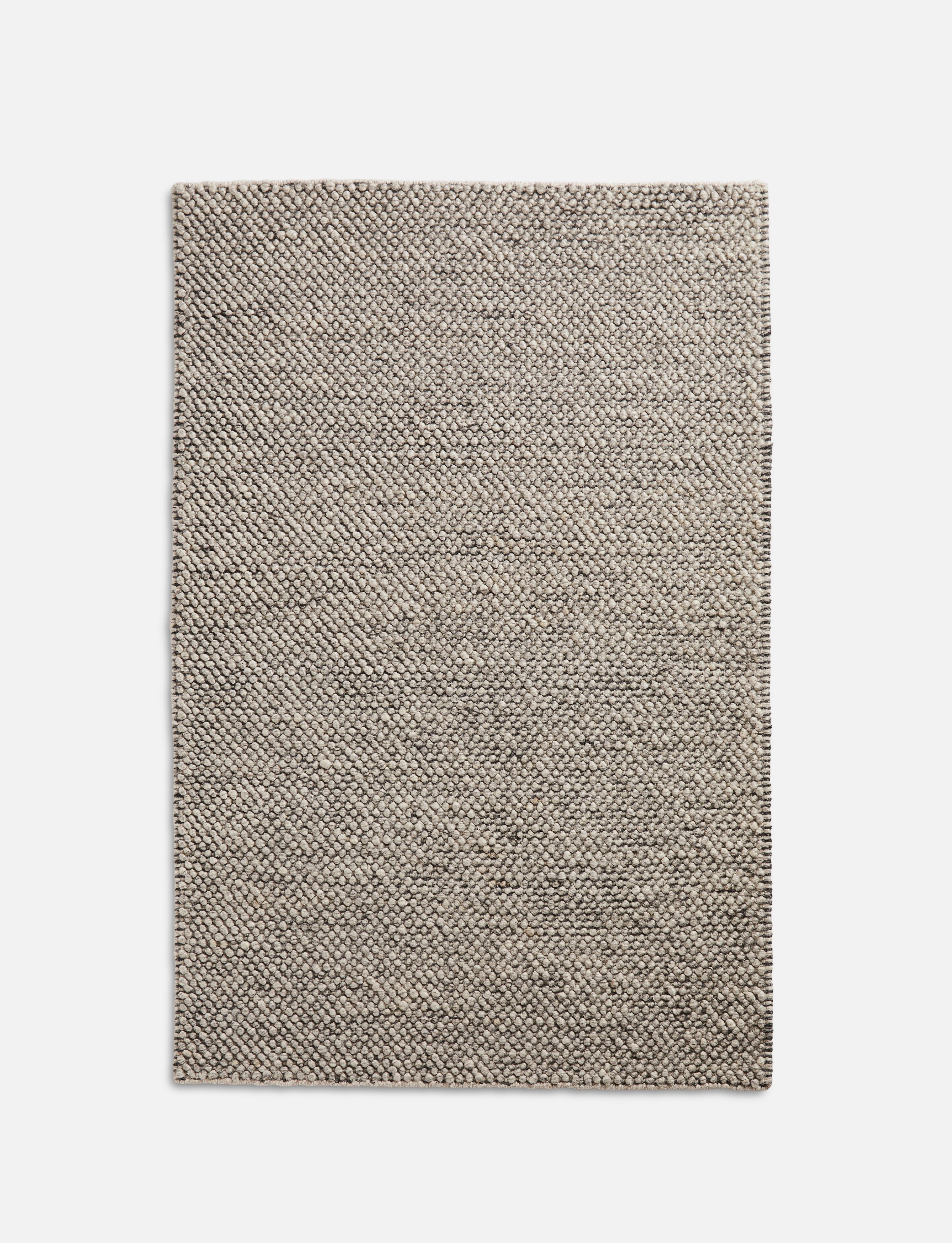 Post-Modern Grey Tact Rug by Shazeen For Sale