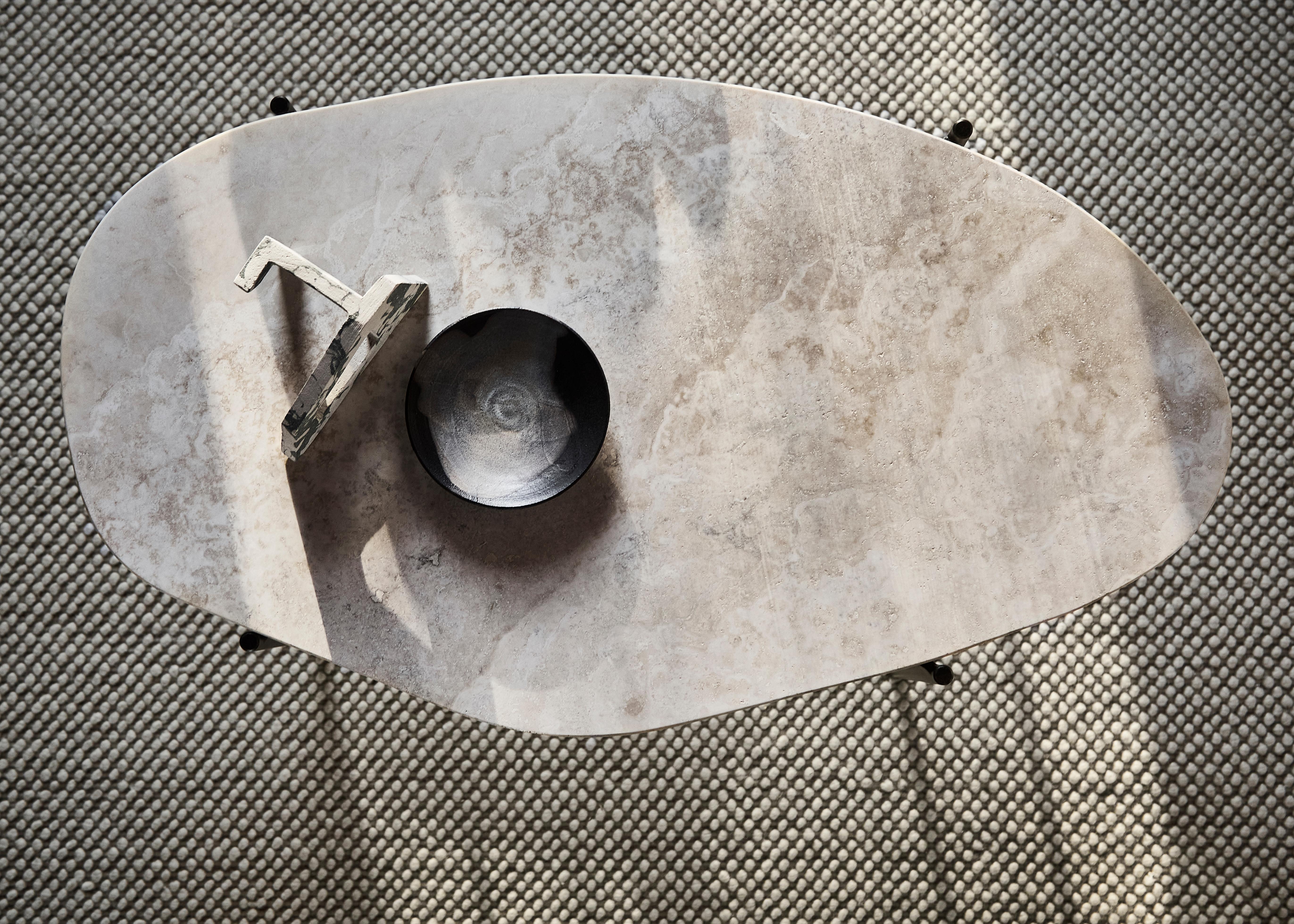 Tappeto Tact grigio di Shazeen in vendita 1