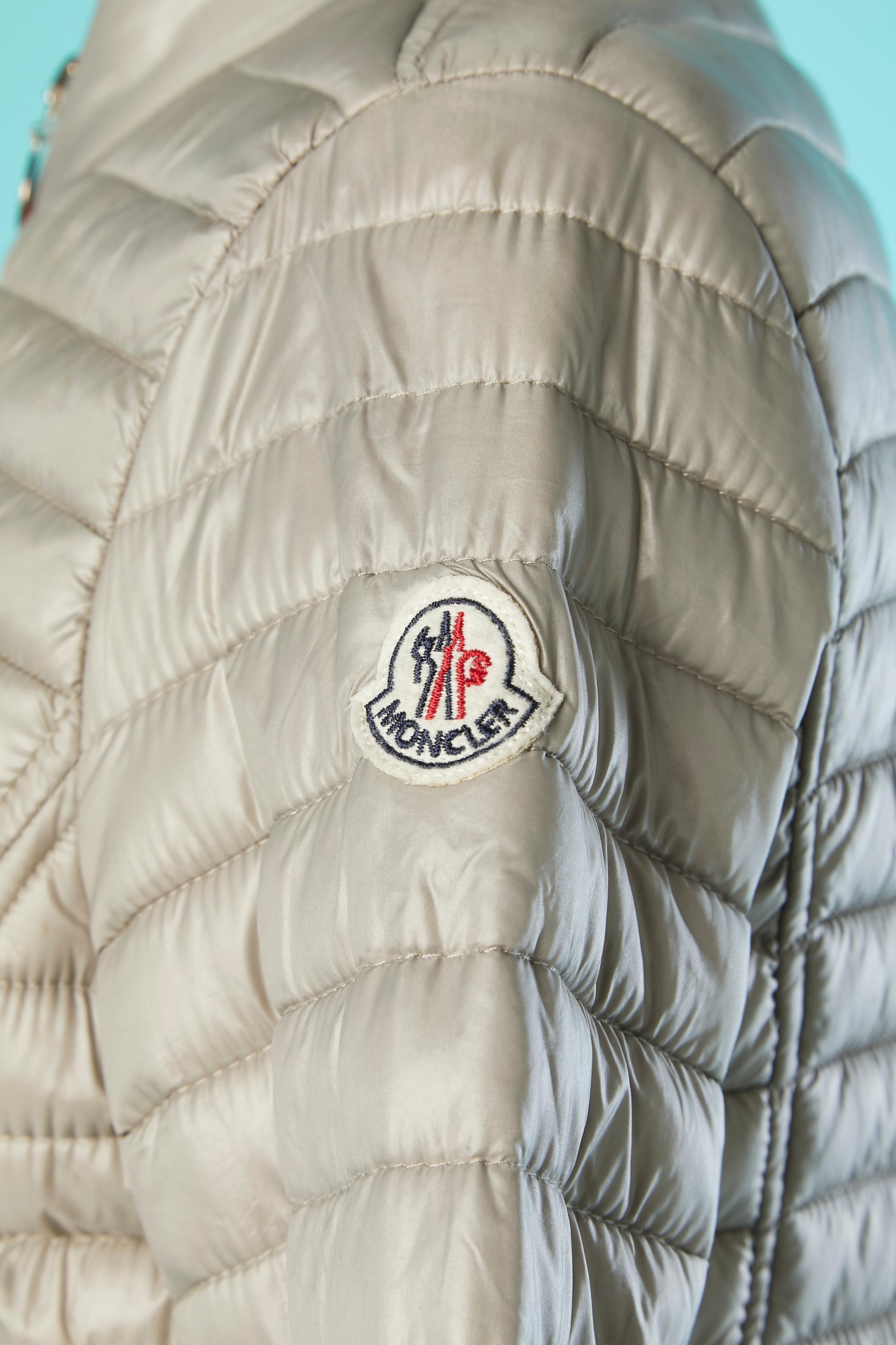 Grey thin down-jacket Moncler 1