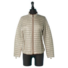 Grey thin down-jacket Moncler