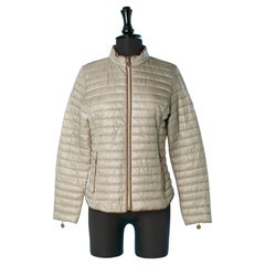 Doudoune fine grise Moncler 