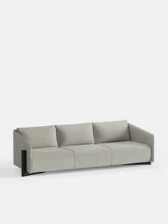 Grey Timber 4 Seater Sofa by Kann Design