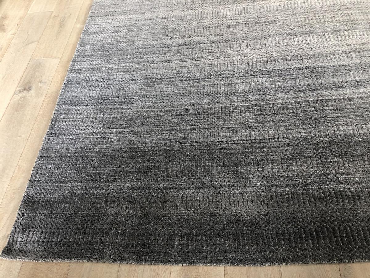 Indian Grey Tones Area Rug For Sale