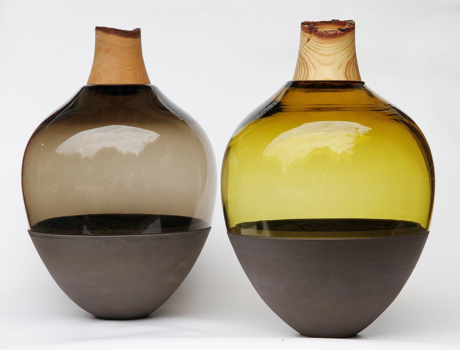 Tedesco Vaso impilabile TSV4 grigio, Pia Wüstenberg in vendita