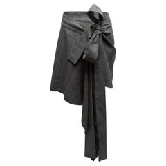 Gonna a portafoglio in lana grigia di Vivienne Westwood Anglomania Vivienne Westwood Taglia EU 40