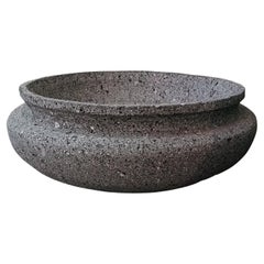 Grey Volcanic Stone Bowl