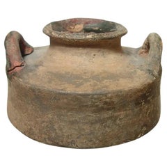 Antique Grey-Ware Pyxis, Late Bronze Age, C. 1400 - 1200 Bc