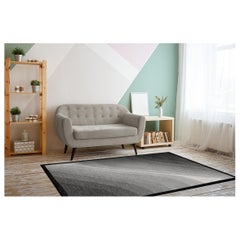 Grey Wool Area Rug