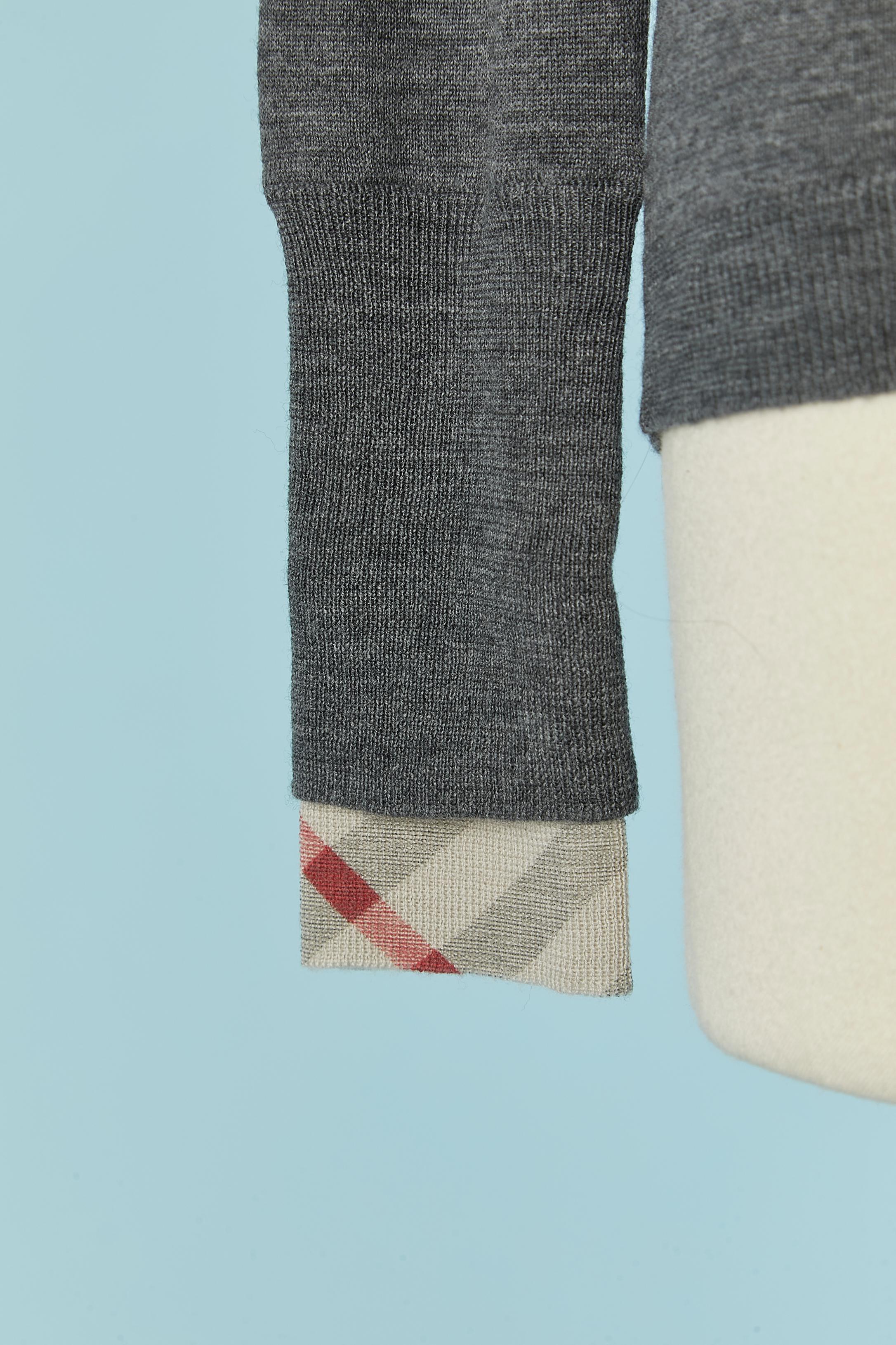 Cardigan gris BURBERRY BRIT neuf Neuf - En vente à Saint-Ouen-Sur-Seine, FR