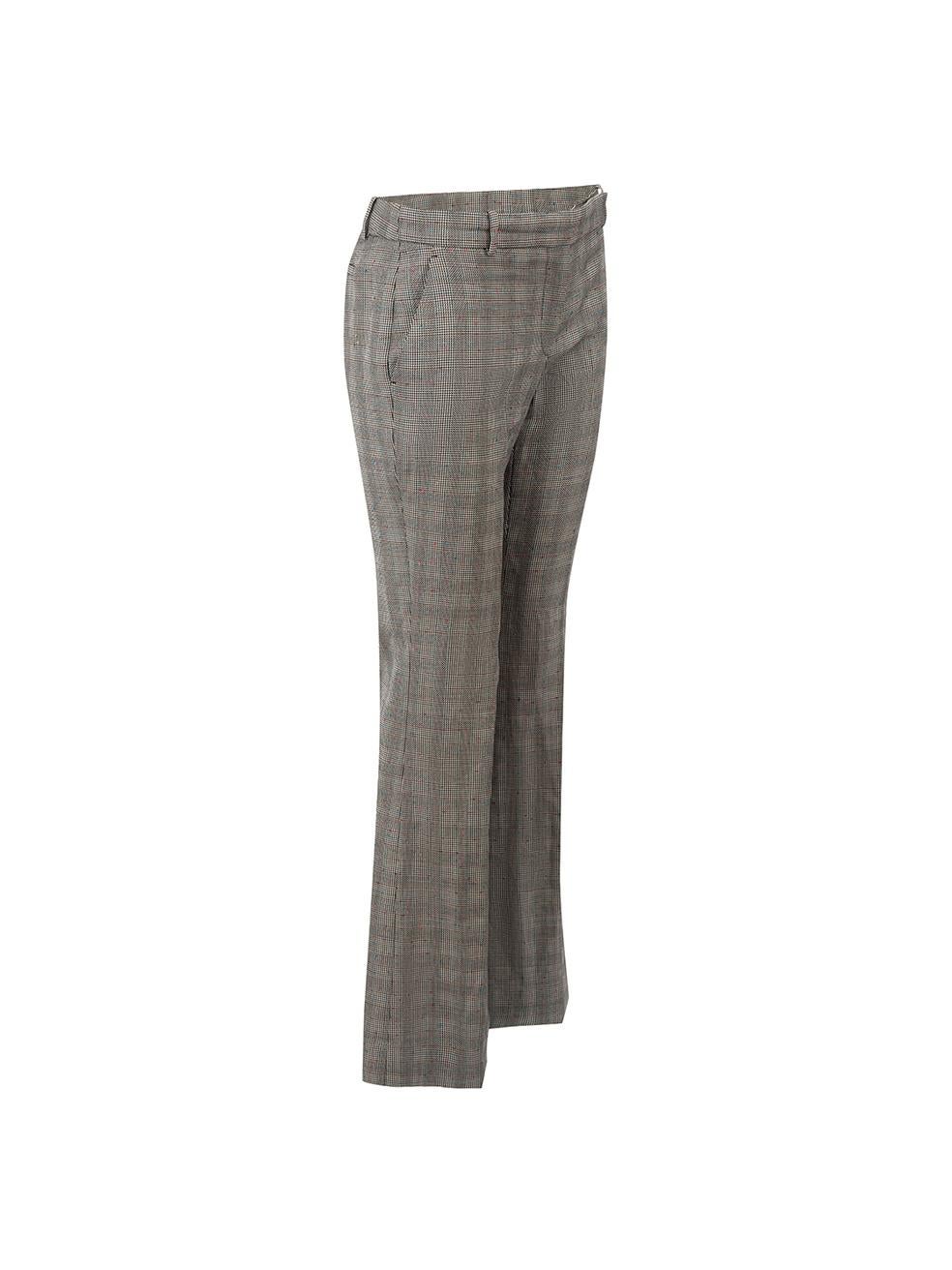 CONDITION is Very good. Hardly any visible wear to trousers is evident on this used Alexander McQueen designer resale item.



Details


Grey

Wool

Trousers

Checkered pattern

Flared

Fly zip and hook fastening

2x Side pockets

1x Back