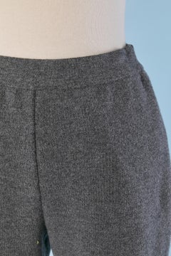 Grey wool knit trouser ALEXANDRE VAUTHIER