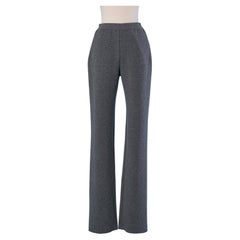 Grey wool knit trouser ALEXANDRE VAUTHIER Grey wool knit trouser ALEXANDRE VAUTHIER