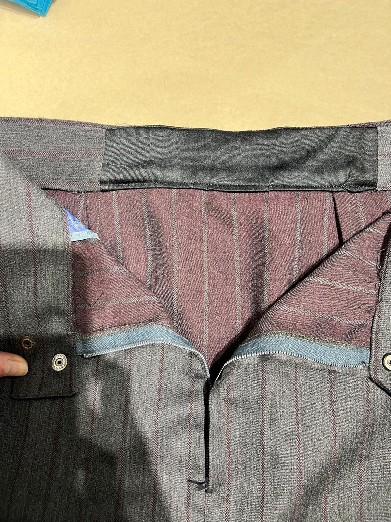 Grey wool skirt suit THIERRY MUGLER For Sale 3