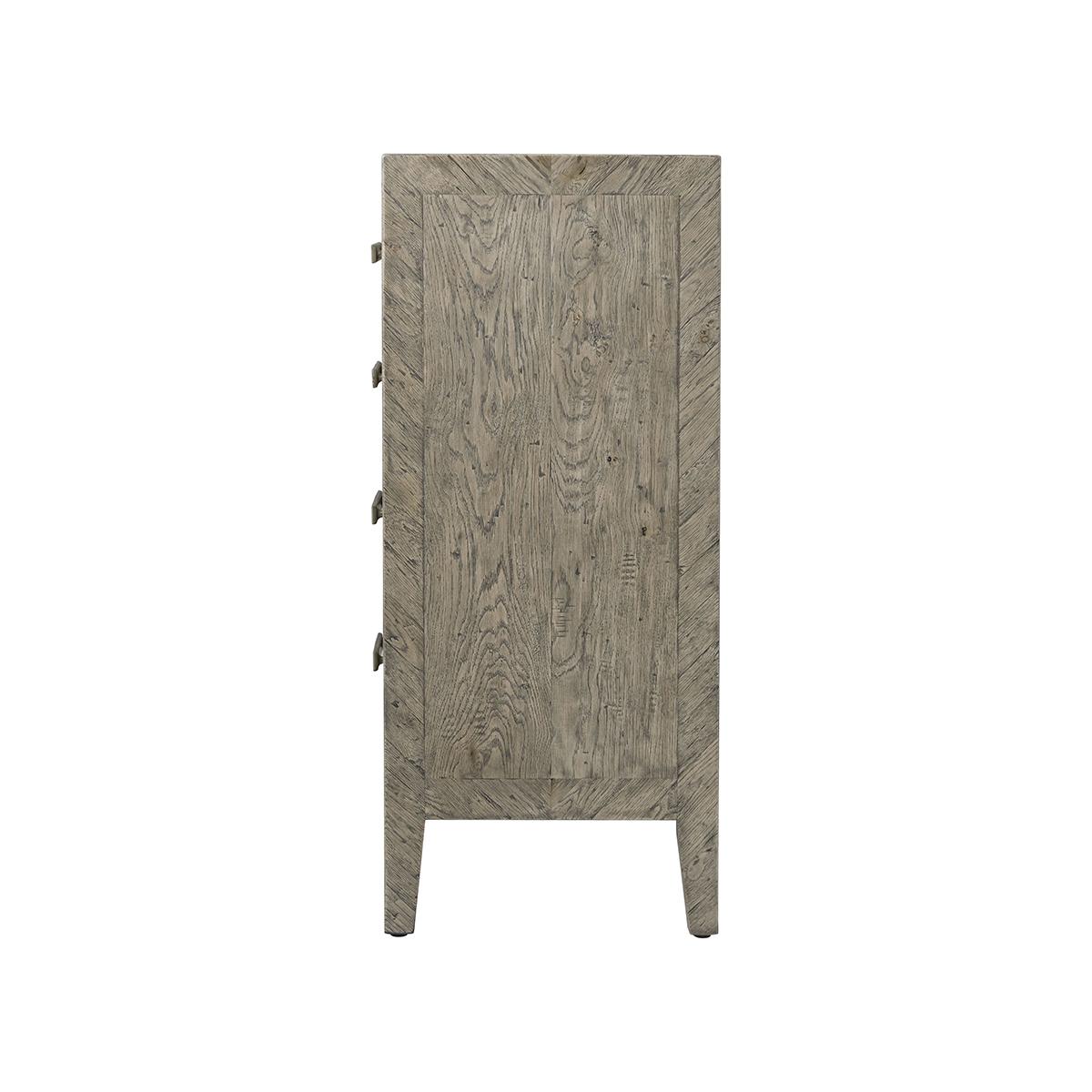 Contemporary Greyed Southern Rustic Dresser