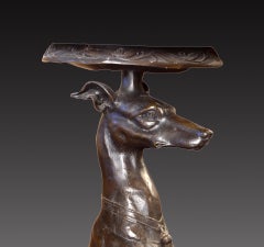 Greyhound Base or Pedestal, after Models by Pierre Jules Mêne