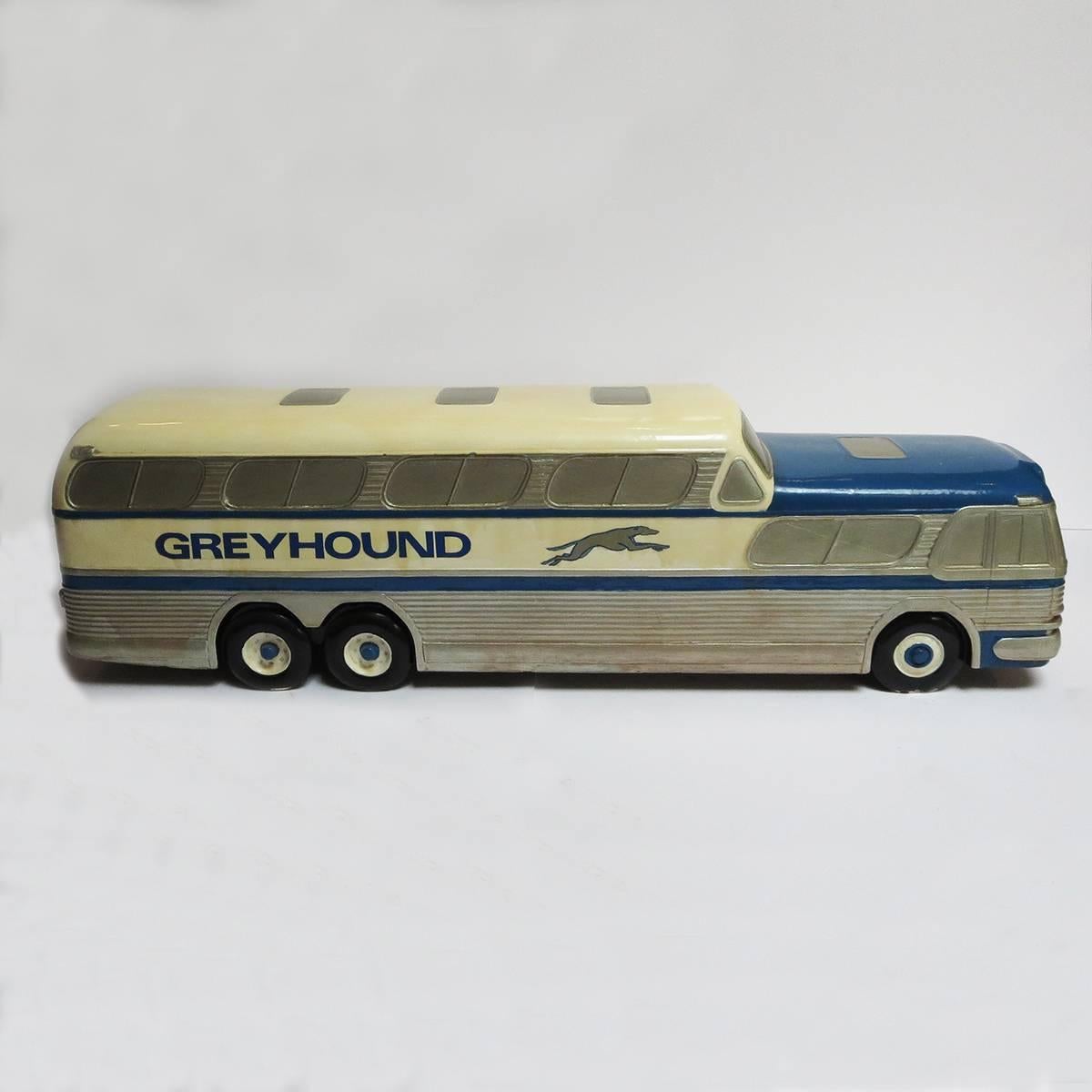 American Greyhound Scenicruiser Bus Display Model, Raymond Loewy Design
