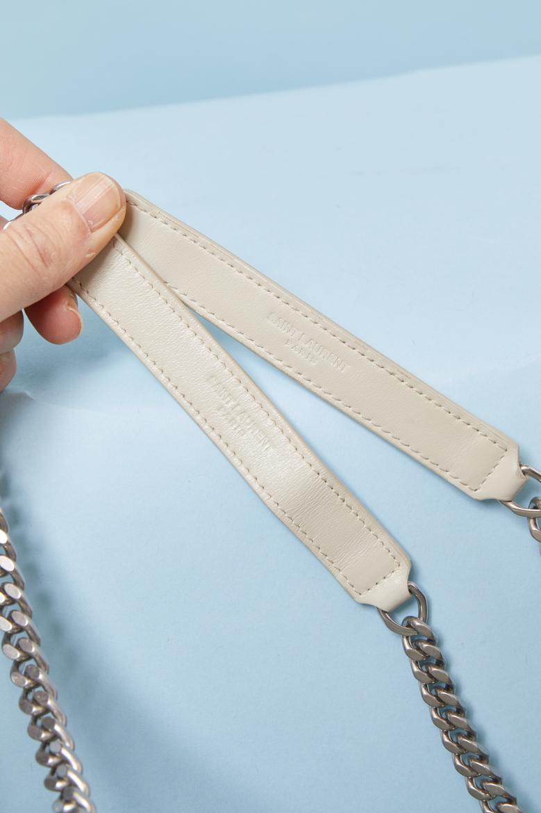 Sac à bandoulière en cuir matelassé 