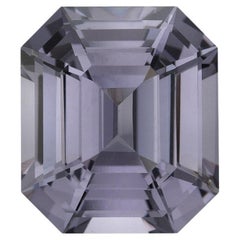 Greyish Violet Emerald-Cut Spinel – Rare Gemstone for Custom Luxury Jewelry