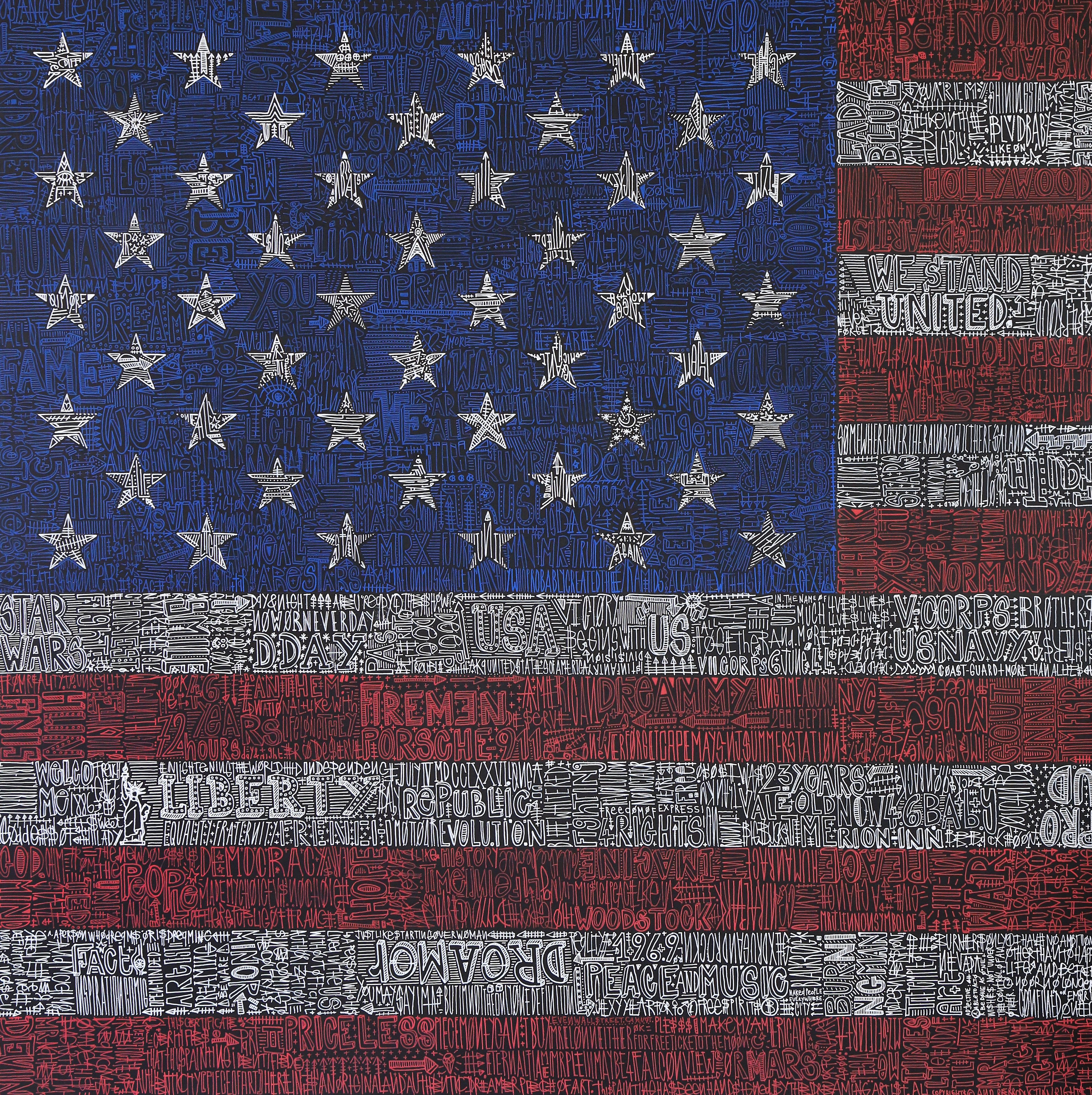 Dreamer, serves as a tribute to a country that has captivated Gregoire Devin since childhood. Through his art, Devin has exhibited his works in numerous galleries, met extraordinary people, and, in his own way, realized his personal American Dream.