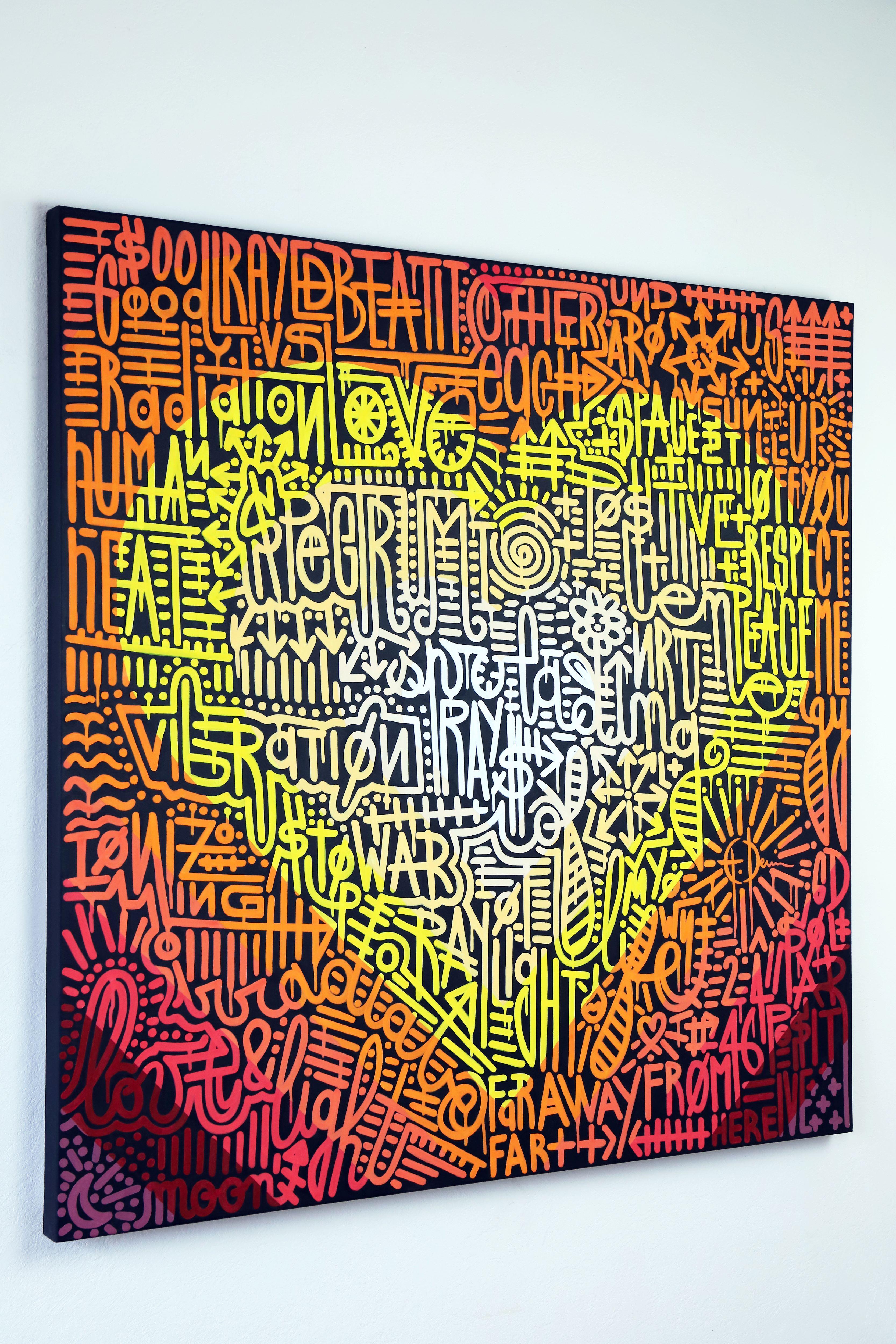 Spectrum I - Contemporain Painting par Grégoire Devin