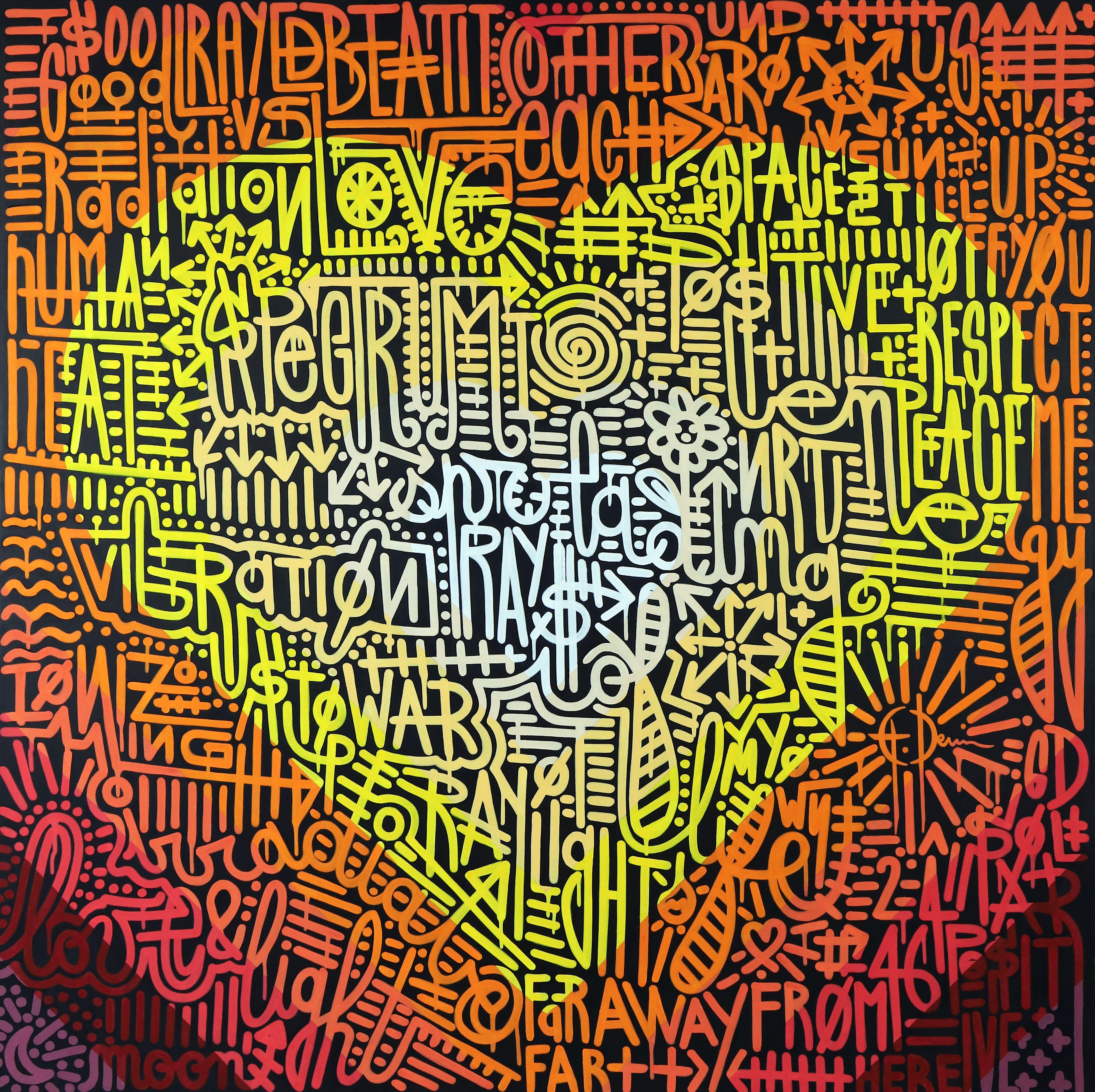 Spectrum I - Painting de Grégoire Devin