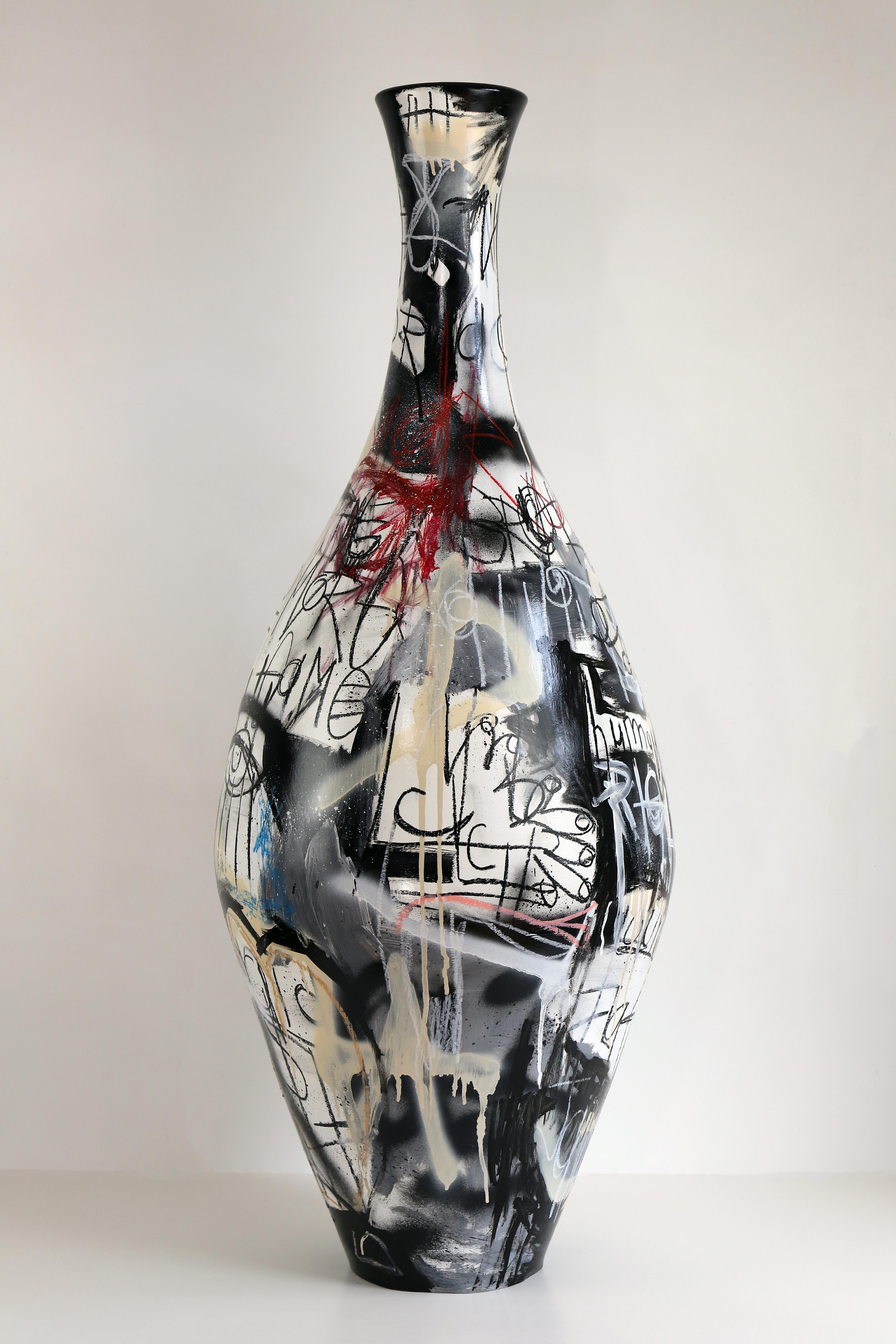 Grégoire Devin Abstract Sculpture - Unhuman Rights