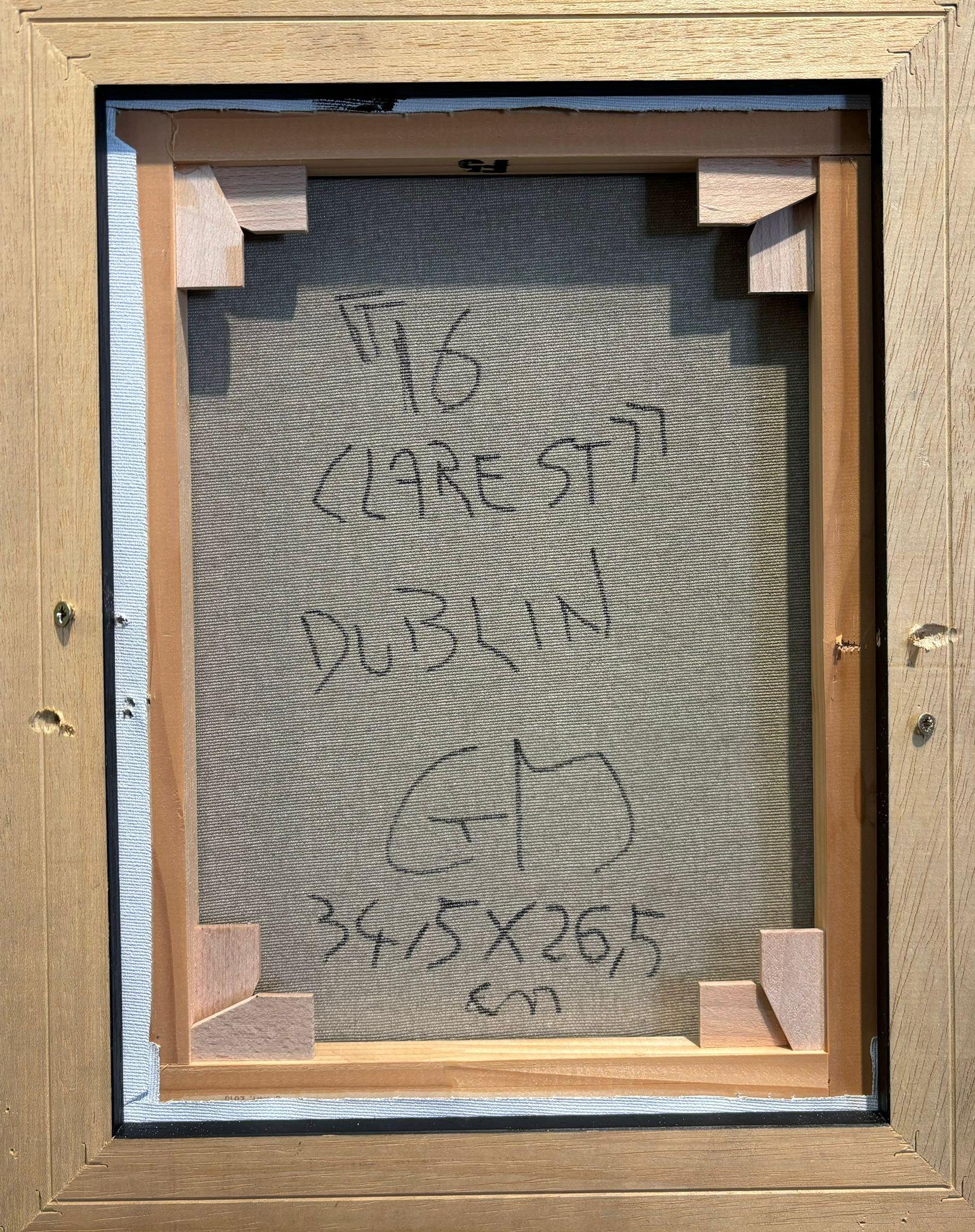 16, Clare Street II by Grégoire Mathias – Irish Landmark in Diachronic Cubism en venta 1