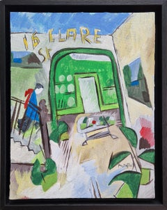 16, Clare Street II by Grégoire Mathias – Irish Landmark in Diachronic Cubism