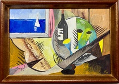 Apéritif à Saint-Tropez von Grégoire Mathias - Acryl-Stillleben