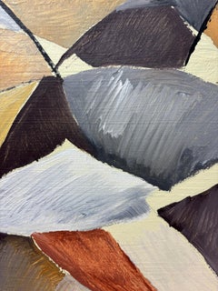 "Cheval 361" by Grégoire Mathias – Lascaux-Inspired Cubist Horse Painting