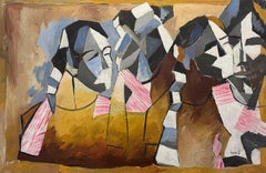 Deplacement, di Grégoire Mathias - Ritratto in cubismo diacronico