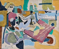 Journée de Fête à Arcachon - Composizione figurativa cubista nel cubismo diacronico