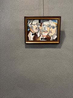 Joyce Thrice by Grégoire Mathias – Cubist Portrait of James Joyce
