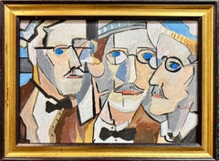 Joyce Thrice by Grégoire Mathias – Cubist Portrait of James Joyce