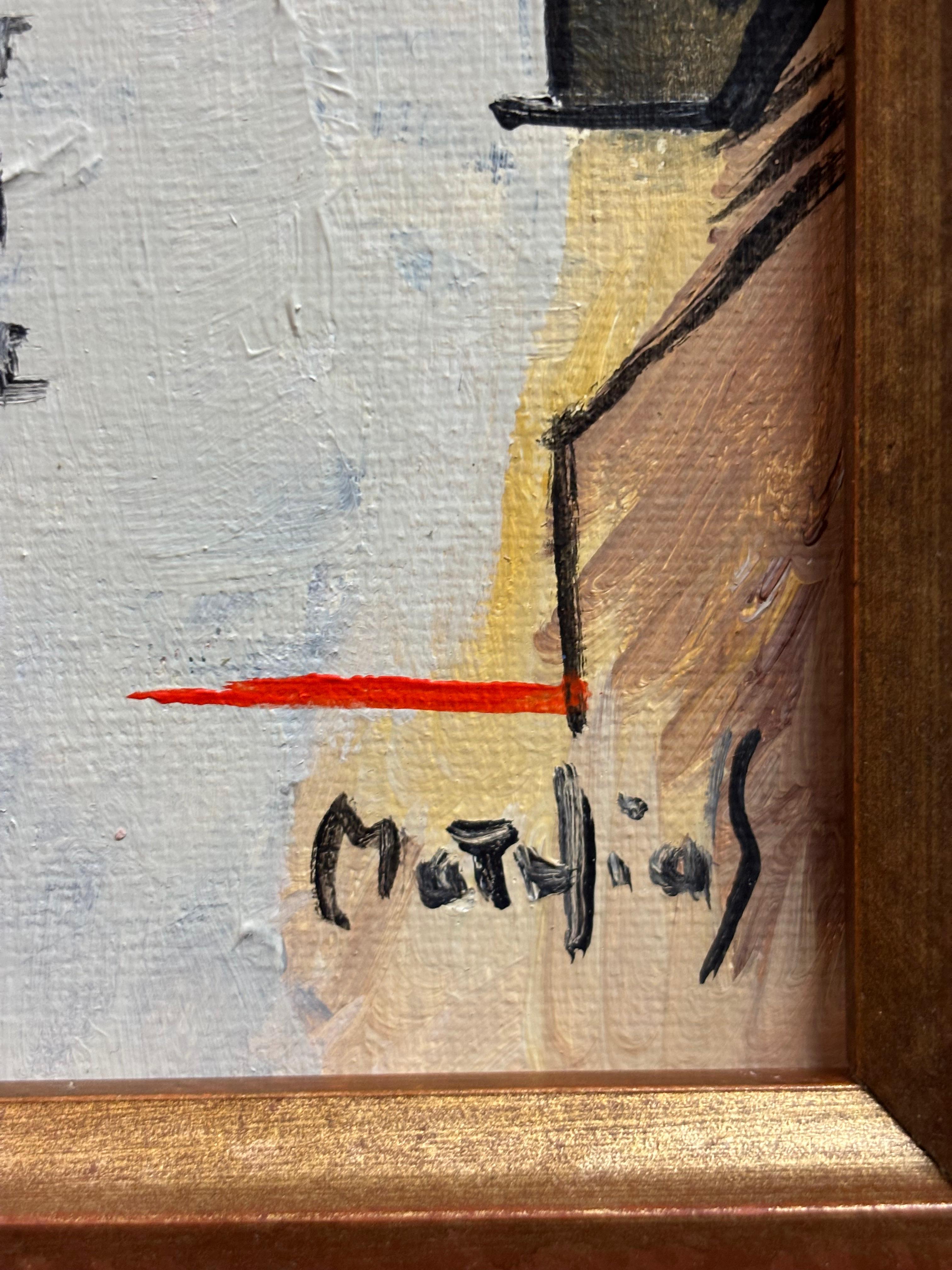 Joyce Twice by Grégoire Mathias – Cubist Portrait of James Joyce For Sale 4