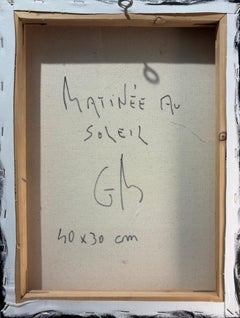 "Matinée au Soleil" von Grégoire Mathias - Acryl auf Leinwand