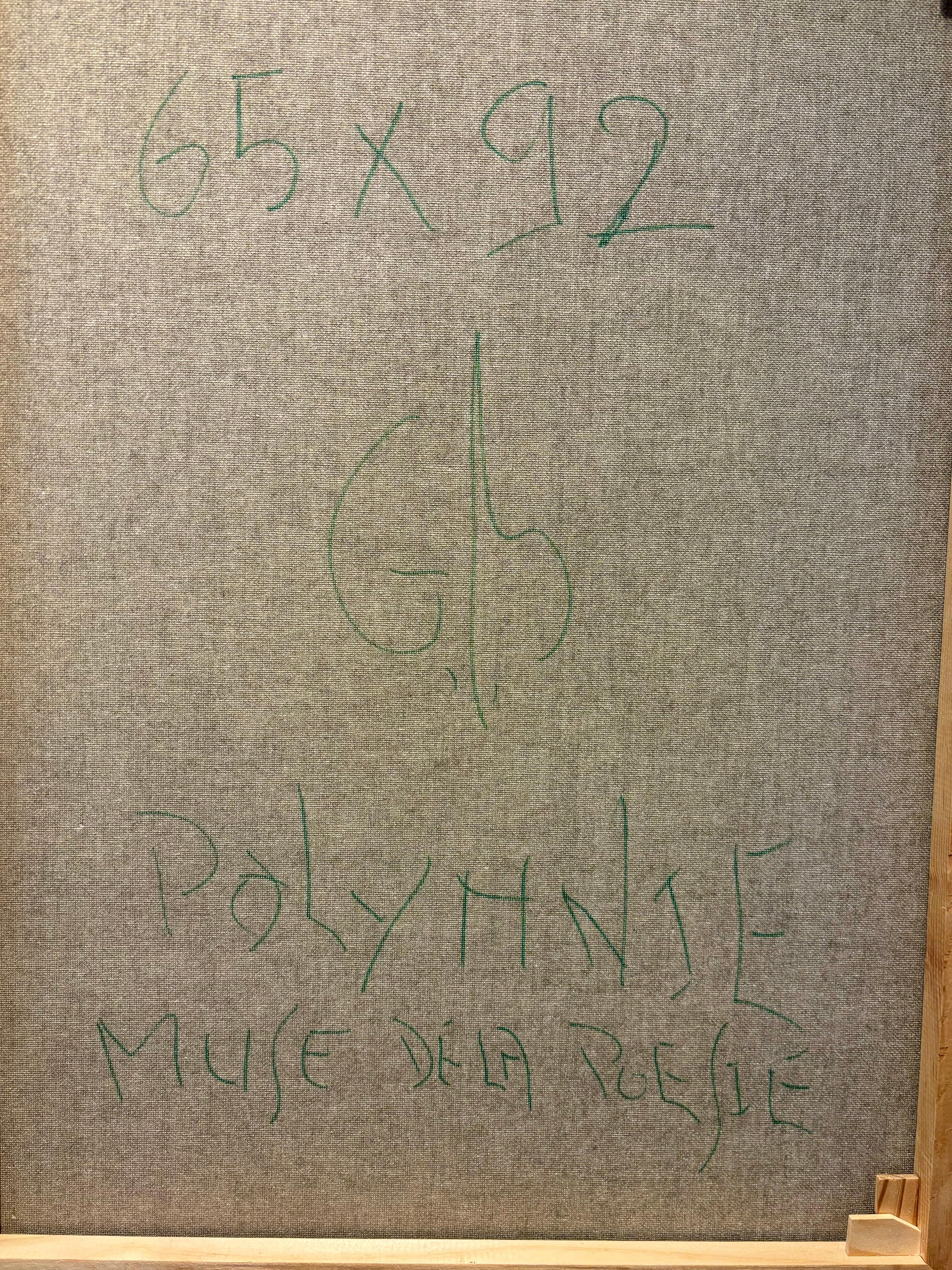 Polymnie, Muse de la poésie. / Polymnie, Muse of poetry For Sale 3