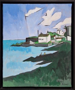 Sandycove I di Greg Mathias - Villaggio costiero irlandese in stile cubista moderno