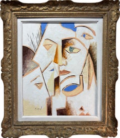 Sedes Sapientiae - Retrato cubista con profundidad simbólica, por Gregoire Mathias