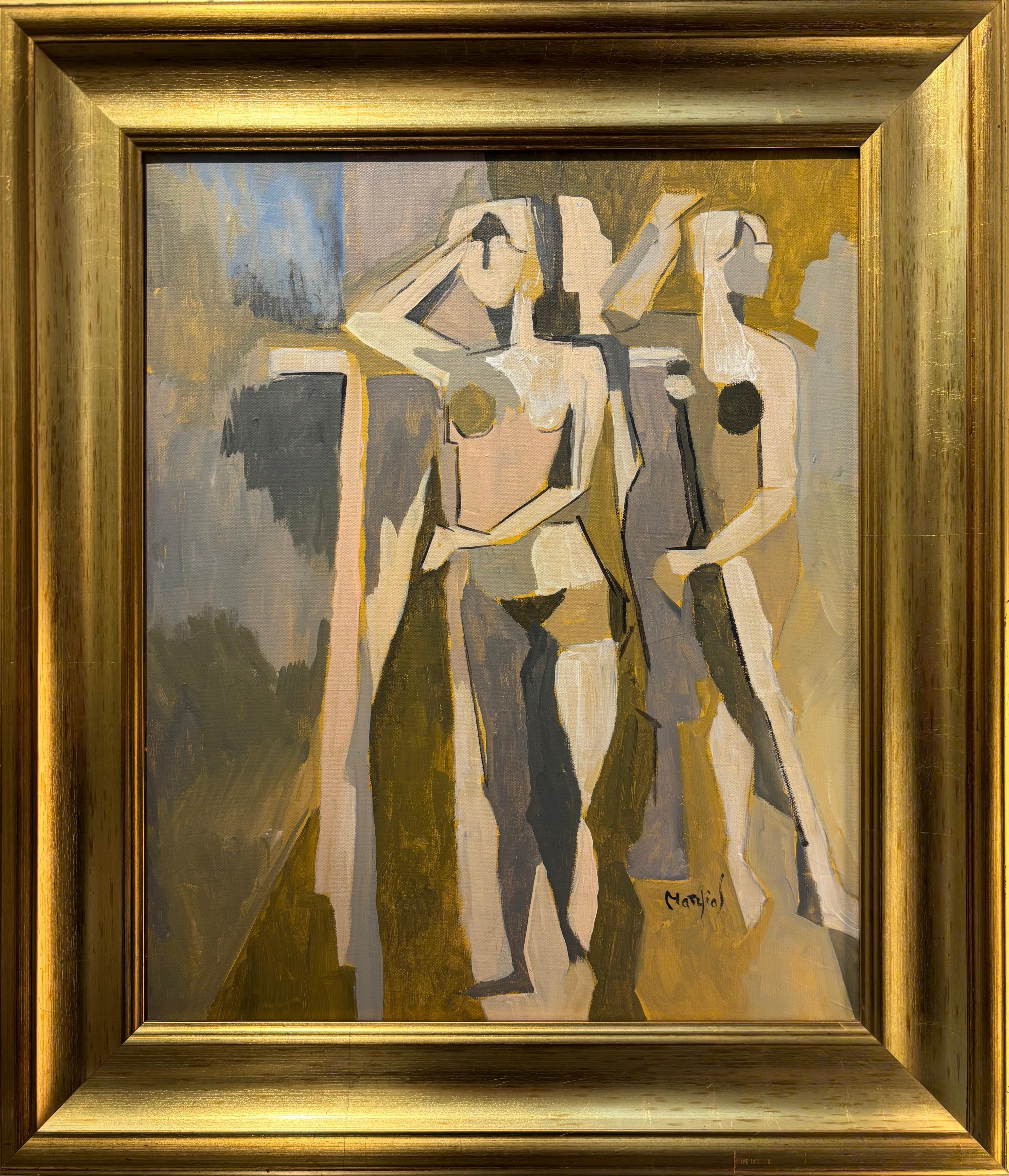 "Terpsícore II" de Grégoire Mathias - Musa de la Danza en el Cubismo Diacrónico